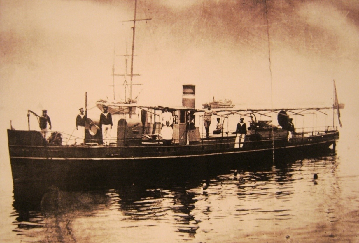 Ратни брод “Србија” у солунској луци