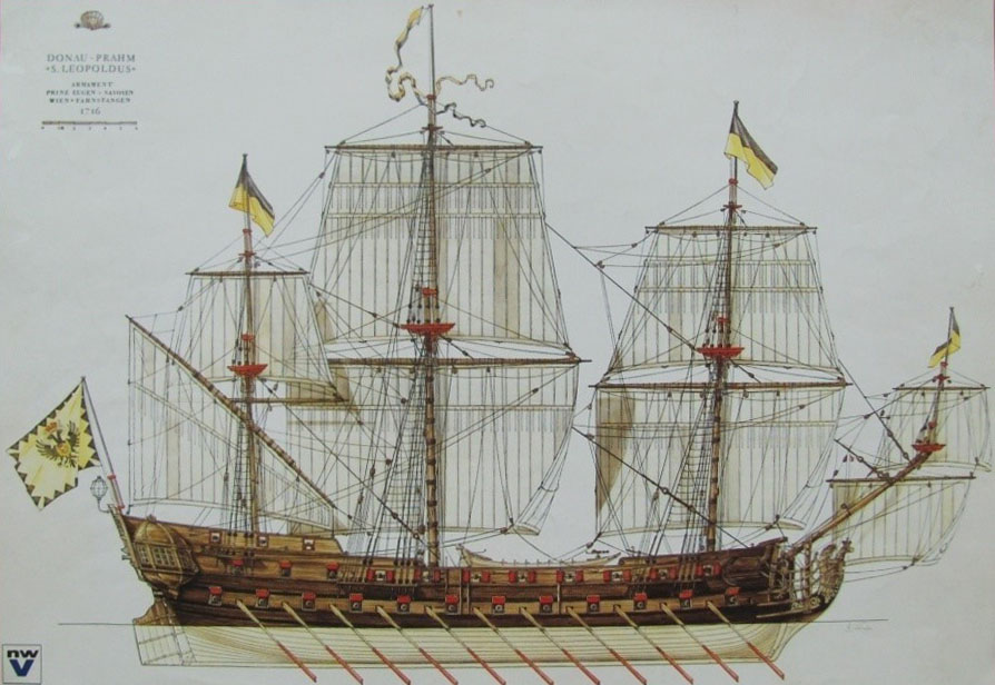 
Дунавски прам "S. Leopoldus” (1716)
