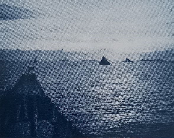 Brodovi američke 3. flote u japanskim teritorijalnim vodama (arhivski snimak)