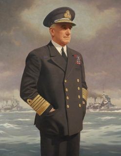 Komandant britanske ratne mornarice, admiral Dadli Paund