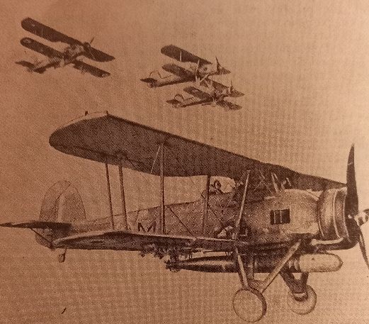 Britanski torpedni avion tipa Svardfiscf